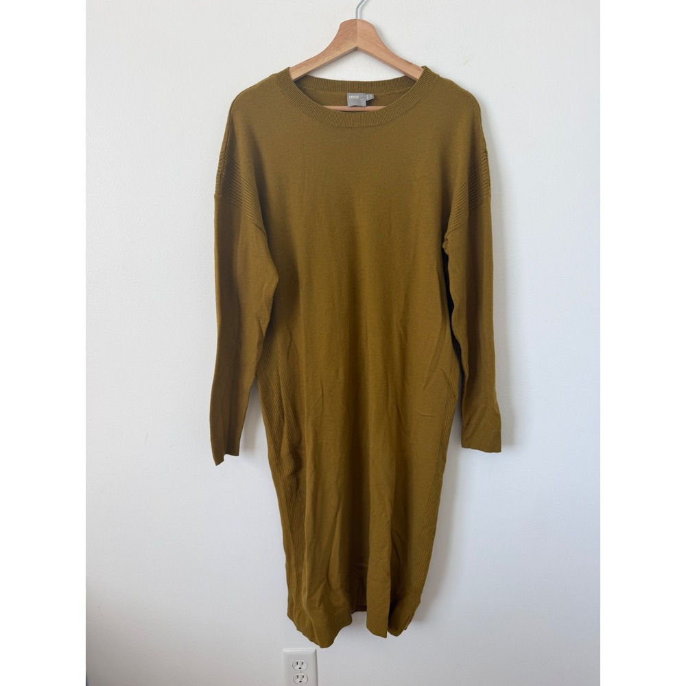 ASOS Long Sleeve Sweater Maxi Dress Size 6 Women's